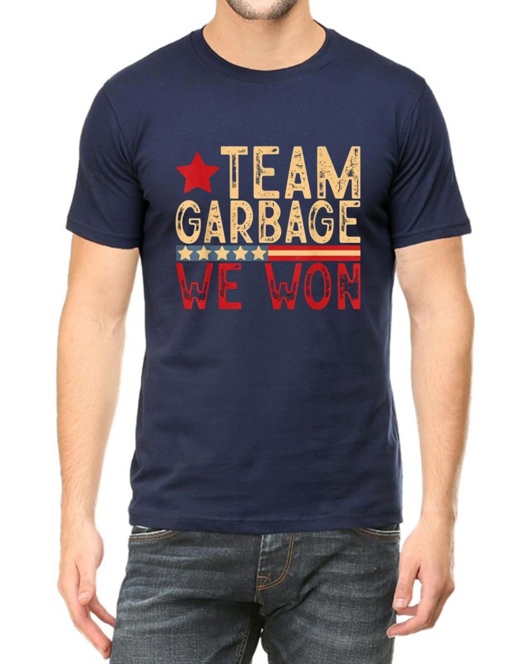 Donald Trump T-shirt - Team Garbage We Won