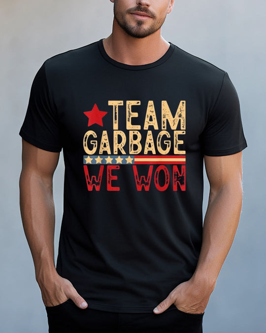 Donald Trump T-shirt - Team Garbage We Won