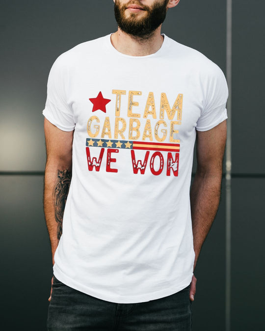 Donald Trump T-shirt - Team Garbage We Won