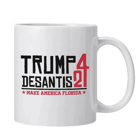 Donald Trump Mug - Desantis 24 - Make America Florida