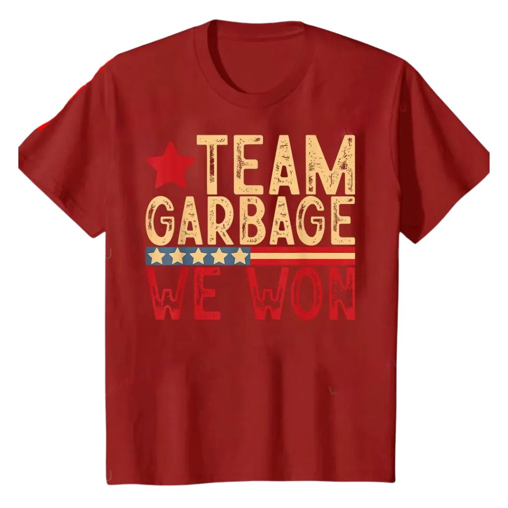 Donald Trump T-shirt - Team Garbage We Won