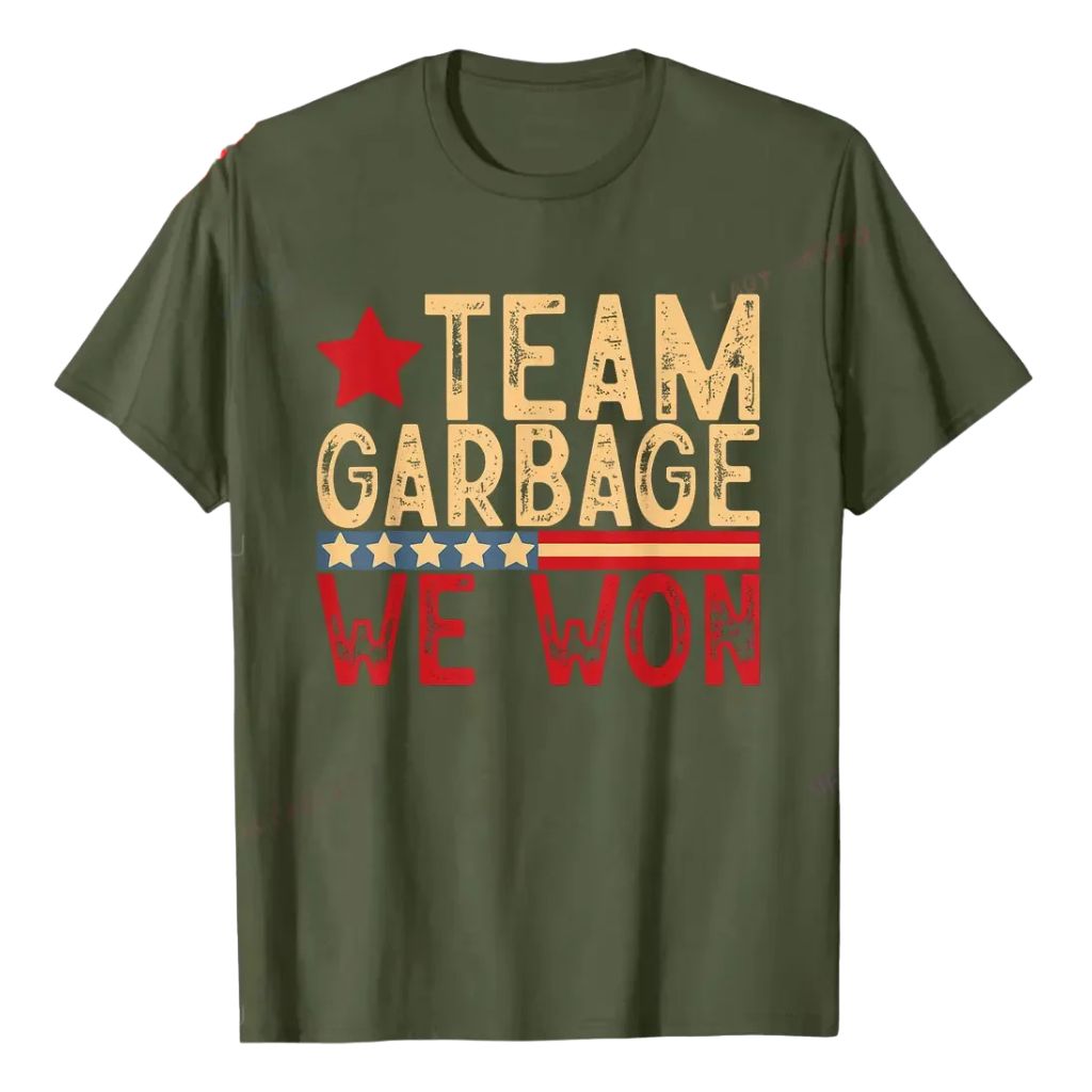 Donald Trump T-shirt - Team Garbage We Won