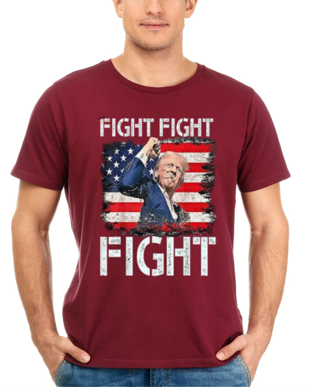 Donald Trump T-shirt - Fight Fight Fight