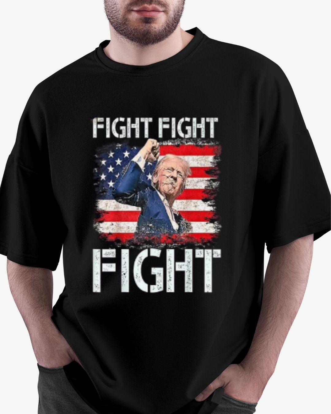 Donald Trump T-shirt - Fight Fight Fight