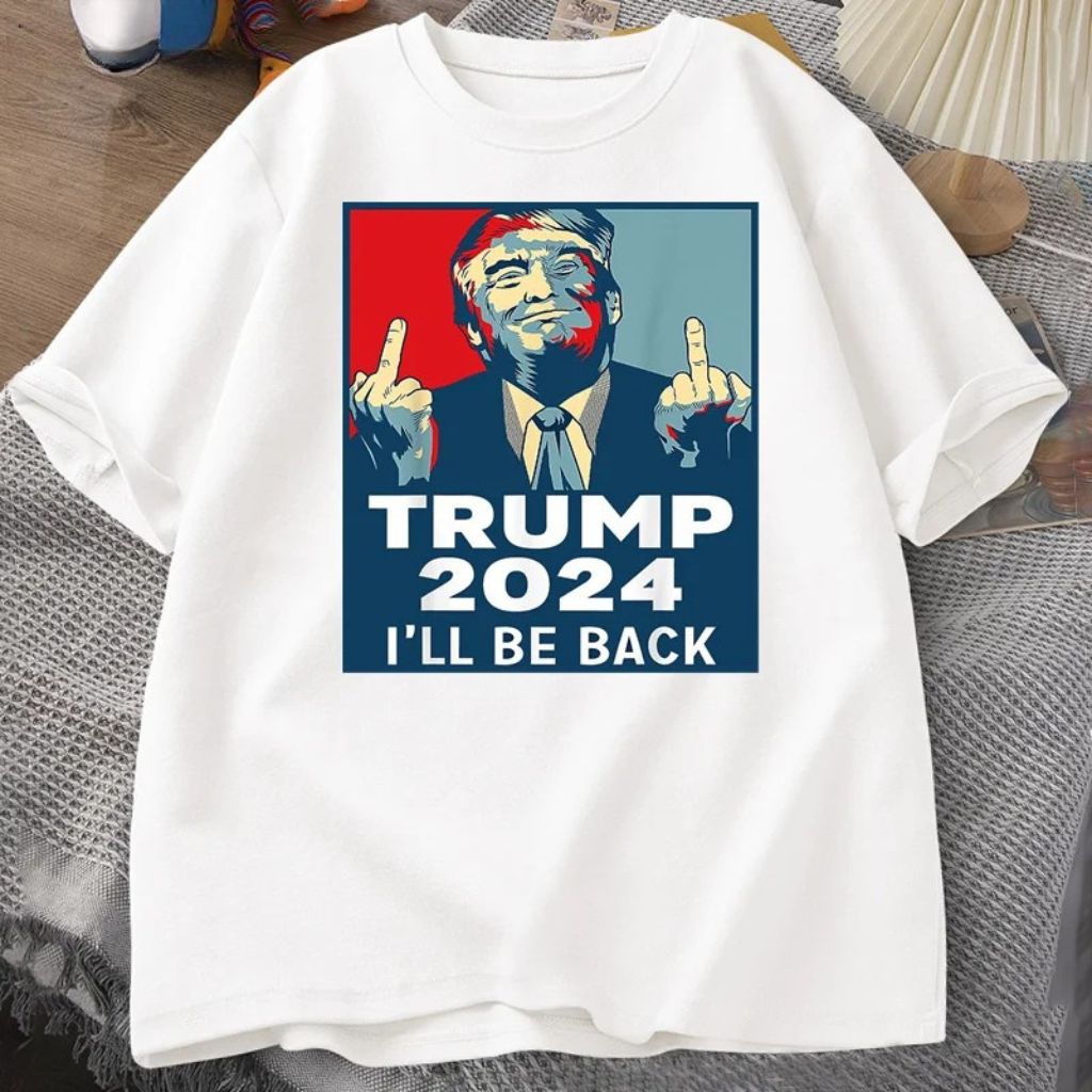 Donald Trump T-shirt - Trump 2024 I'll Be Back