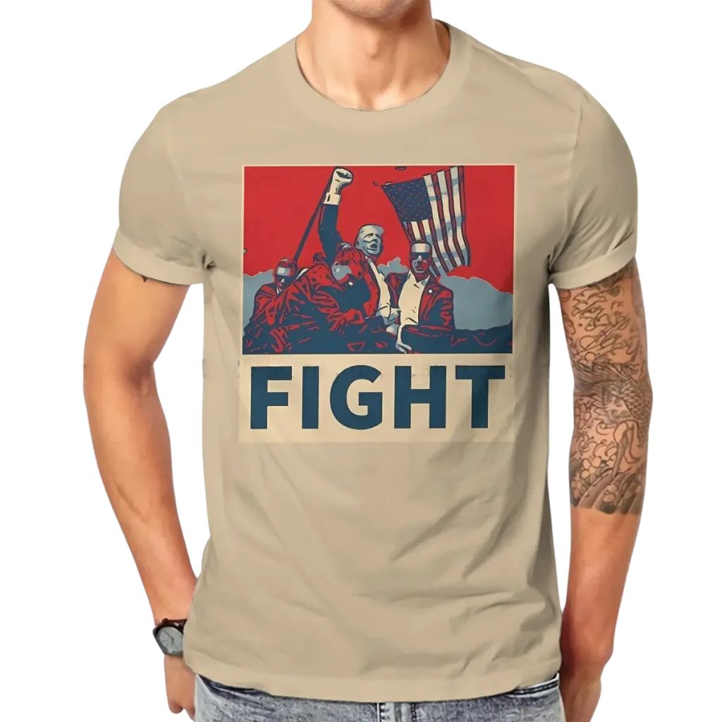 Donald Trump T-shirt - Fight Design