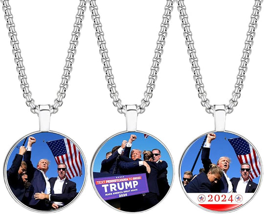 Donald Trump Necklace  - Make America Great Again Necklace Jewelry Souvenir