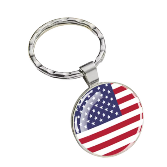 Donald Trump Keychain - Metal Pendant