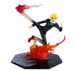 One Piece Diable Jambe Sanji Anime Figure at TheGroovyGaijin