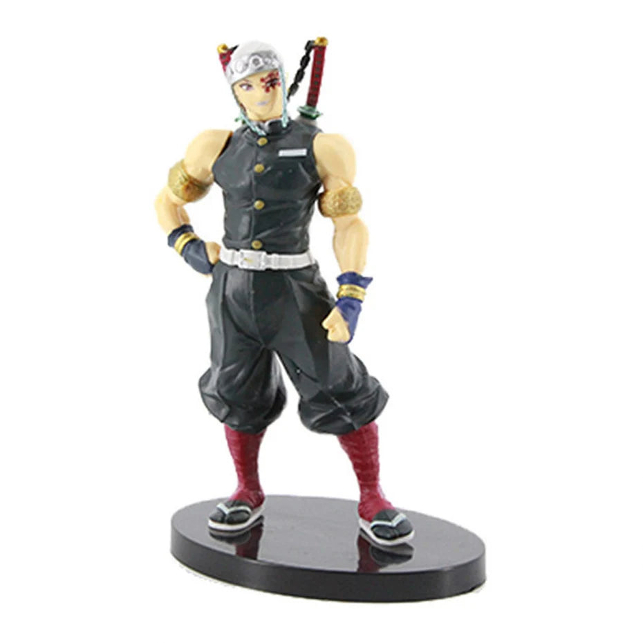 Demon Slayer Tengen Uzui  6" Anime Figure at TheGroovygaijin