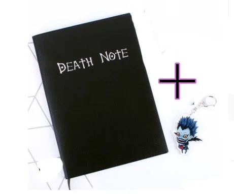 Death Note Notebook Set Leather Journal with keychain