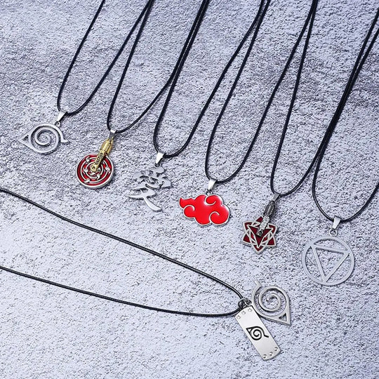 Naruto Shippuden Necklace Collection