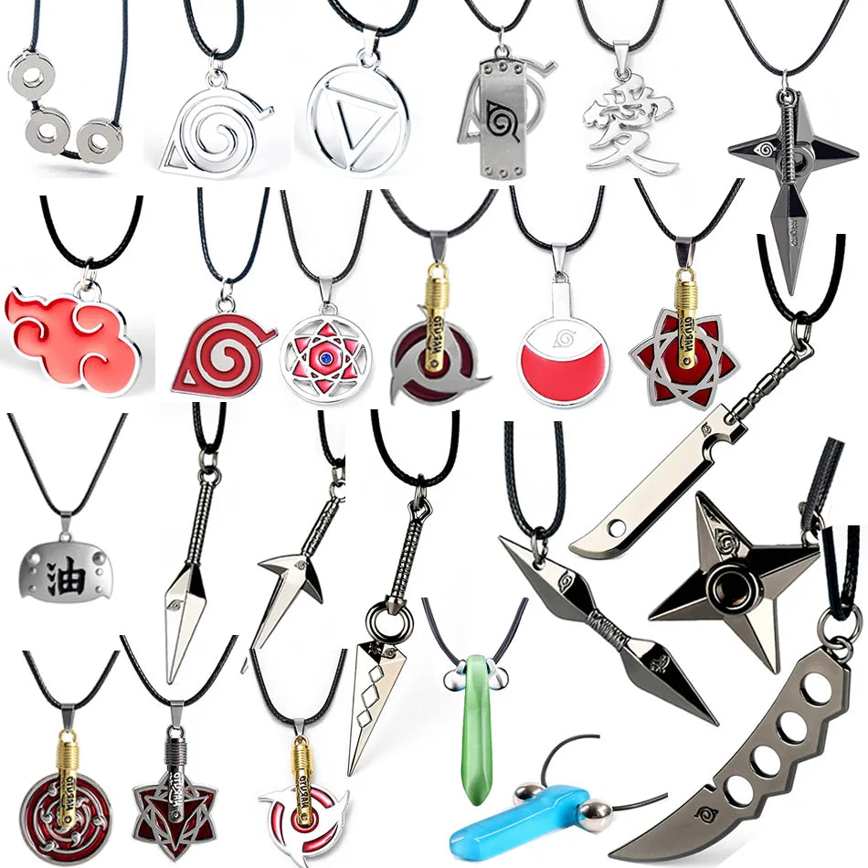 Naruto Shippuden Necklace Collection