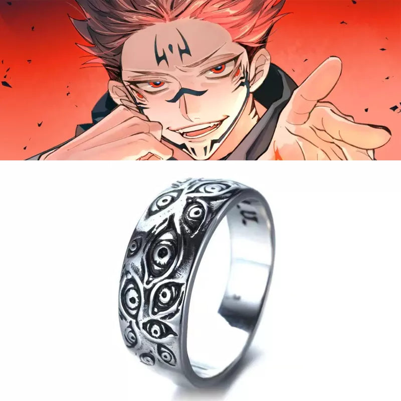 Jujutsu Kaisen Ryomen Sukuna Cosplay Ring