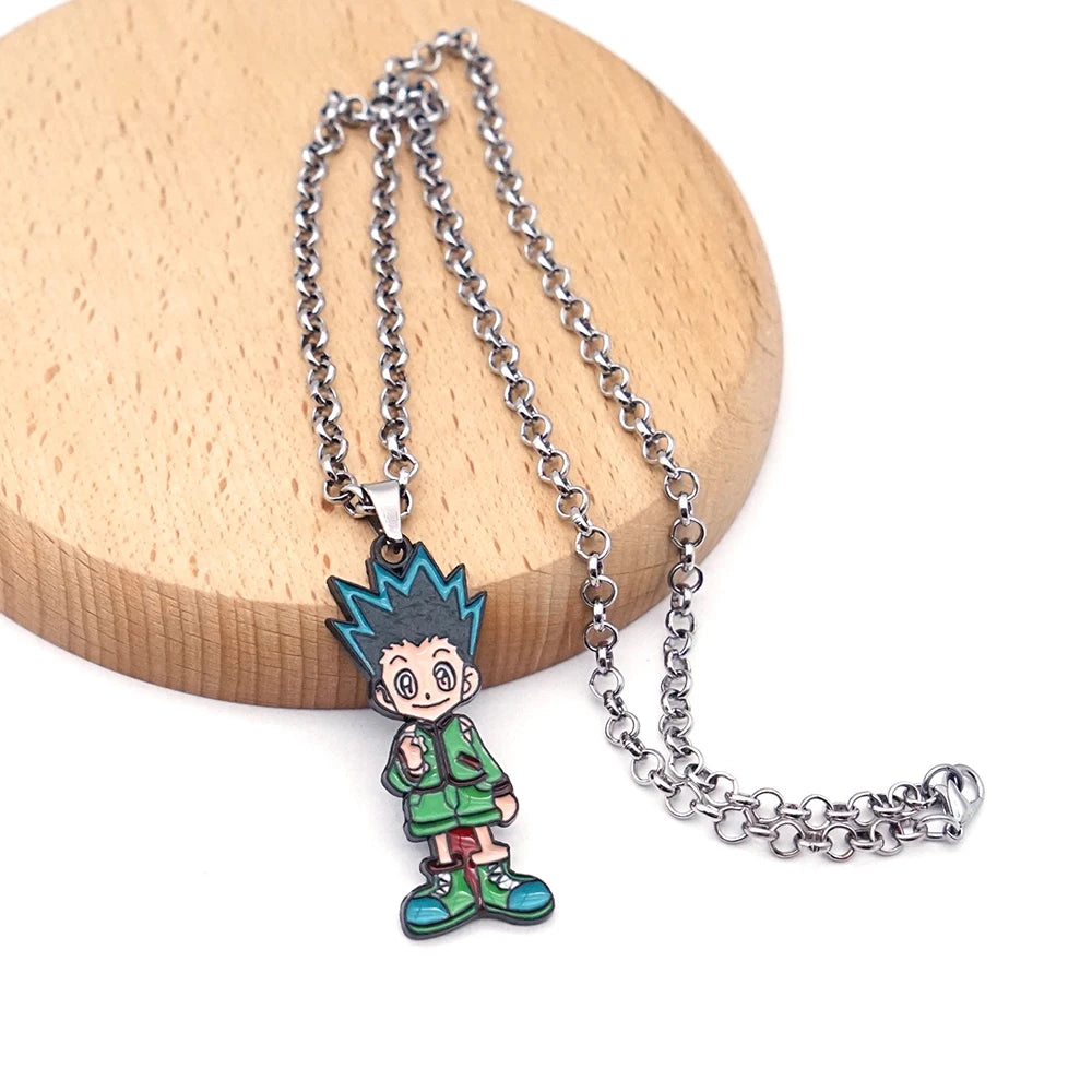 Hunter X Hunter Steel Chain Necklace