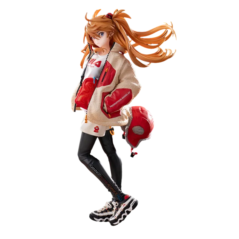 Neon Evangelion Asuka Langley 9.8" Casual Figure