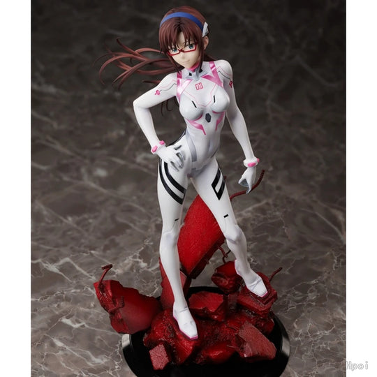 Neon Genesis Evangelion 9.8" Anime Kawaii Asuka & Makinami Figures