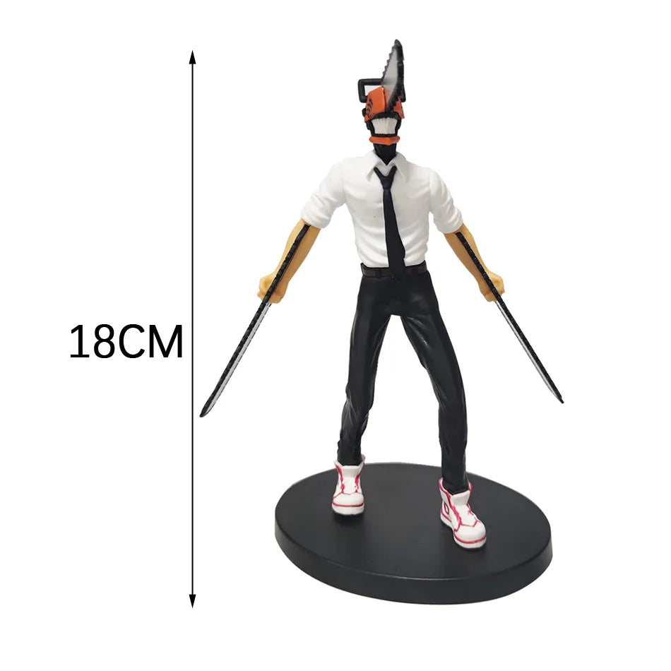 Chainsaw Man Denji Transformation Anime Figure at TheGroovyGaijin