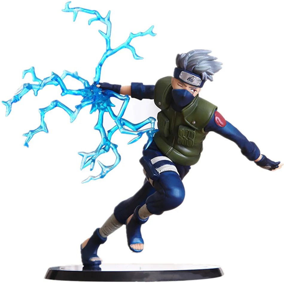 Naruto Shippuden Kakashi Hatake 8" Lightning Blade Anime Figure at TheGroovyGaijin