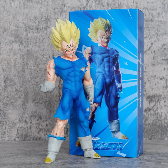 Dragon Ball Z Battle Worn Majin Vegeta 7.9" Figure