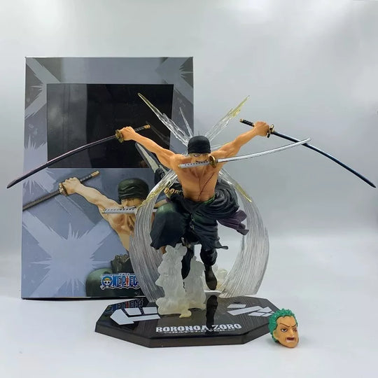 One Piece Wano Arc Zoro Shirtless 7" Anime Figure at TheGroovyGaijin