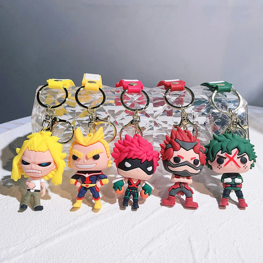 My Hero Academia Keychains Set