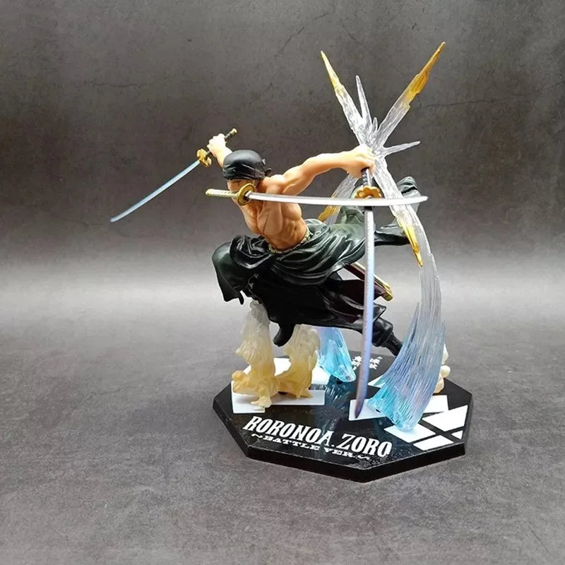 One Piece Wano Arc Zoro Shirtless 7" Anime Figure at TheGroovyGaijin