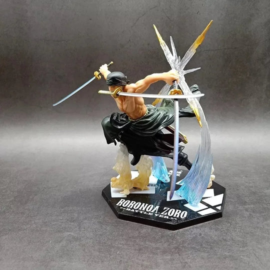 One Piece Wano Arc Zoro Shirtless 7" Anime Figure at TheGroovyGaijin