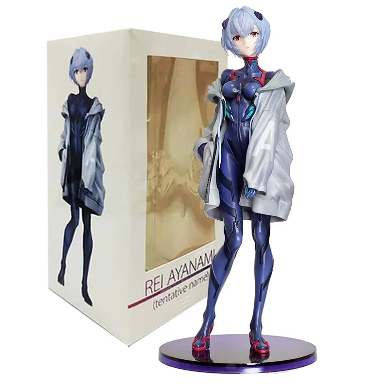 EVA NEON GENESIS EVANGELION Ayanami Rei 8.6" Anime Figure at TheGroovyGaijin