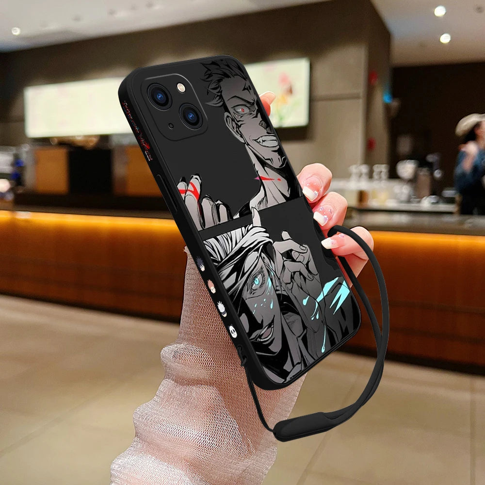 Jujutsu Kaisen Phone Case For Samsung - With Lanyard