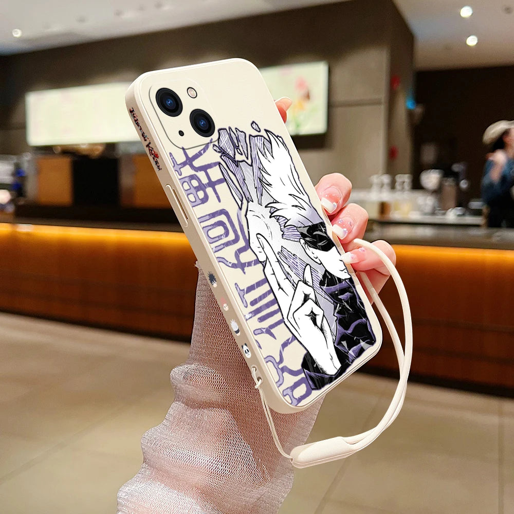 Jujutsu Kaisen Phone Case For Samsung - With Lanyard