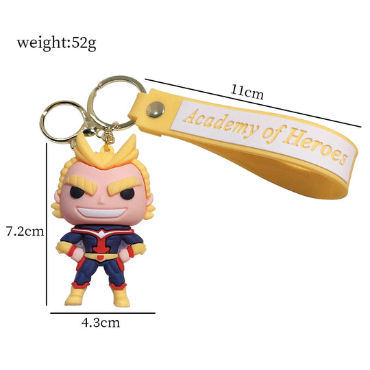 My Hero Academia Keychains Set