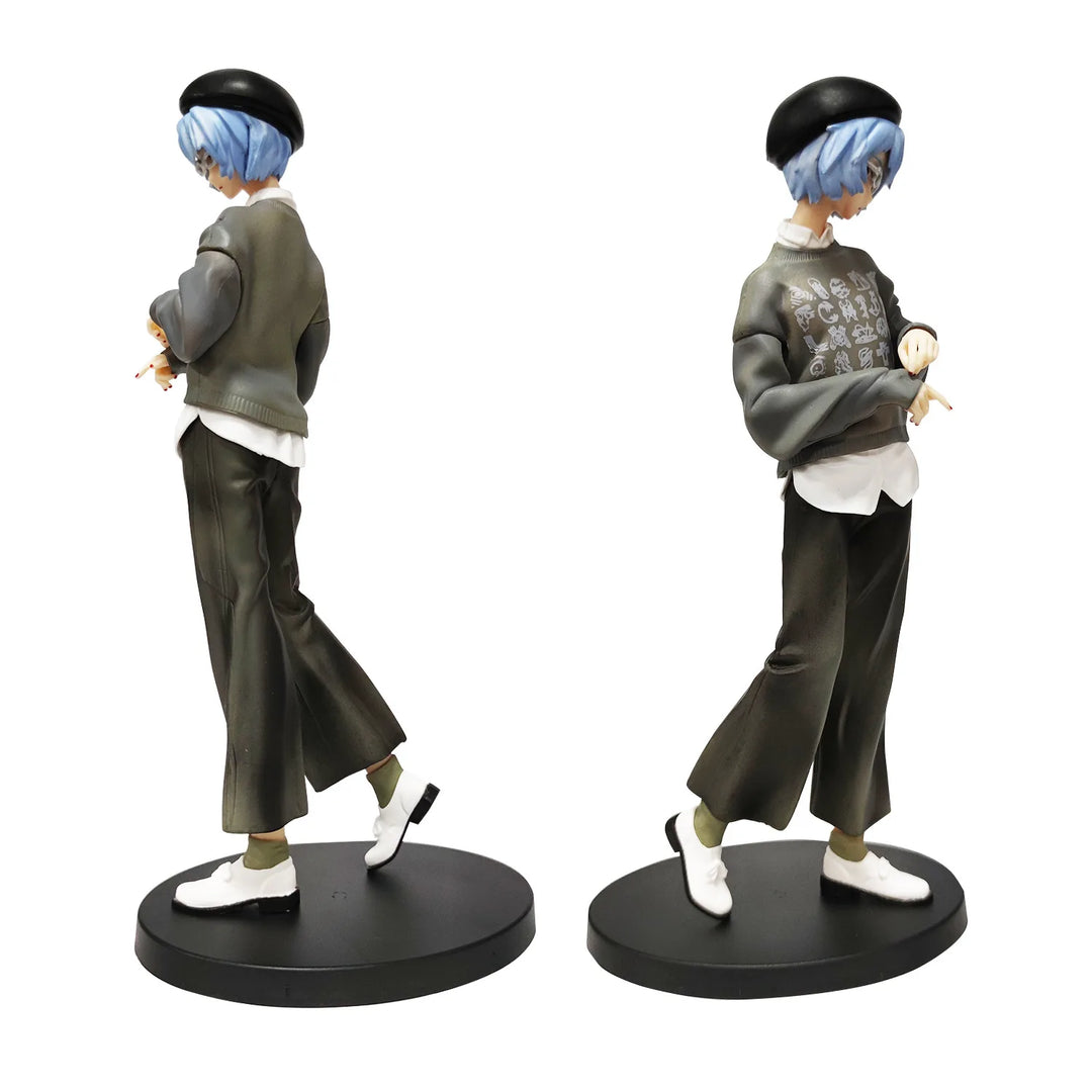 Neon Evangelion Ayanami Rei Casual Dress 9" Anime Figure at TheGroovyGaijin