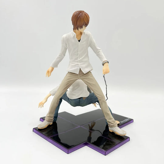 Death Note 8.5" Light Yagami and L handcuffed Anime Figures