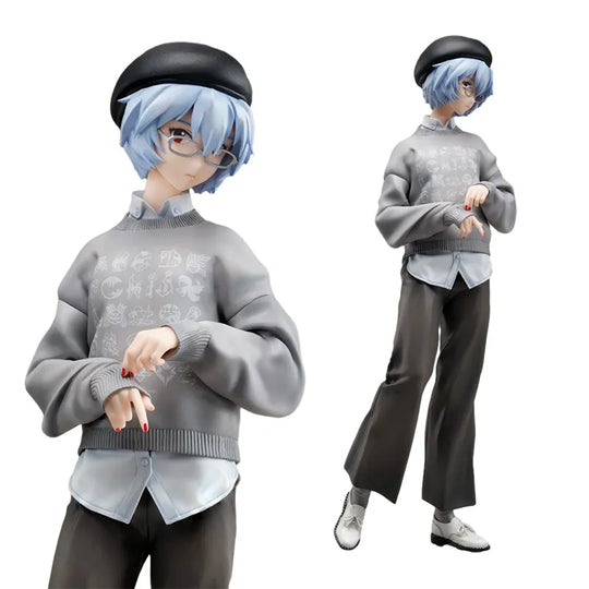 Neon Evangelion Ayanami Rei Casual Dress 9" Anime Figure at TheGroovyGaijin