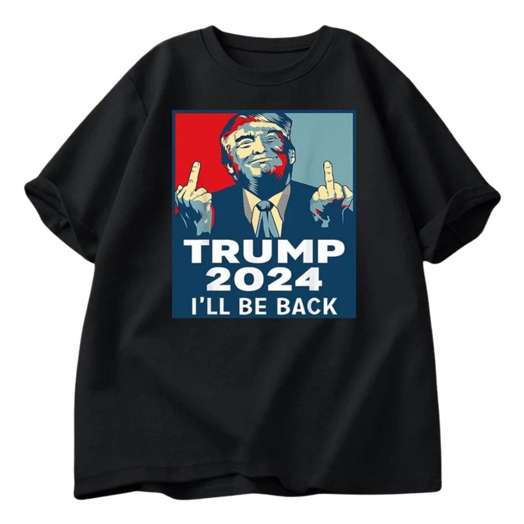 Donald Trump T-shirt - Trump 2024 I'll Be Back