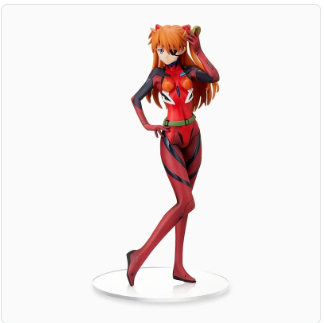 Neon Genesis Evangelion Asuka Langley Anime Figure at TheGroovyGaijin