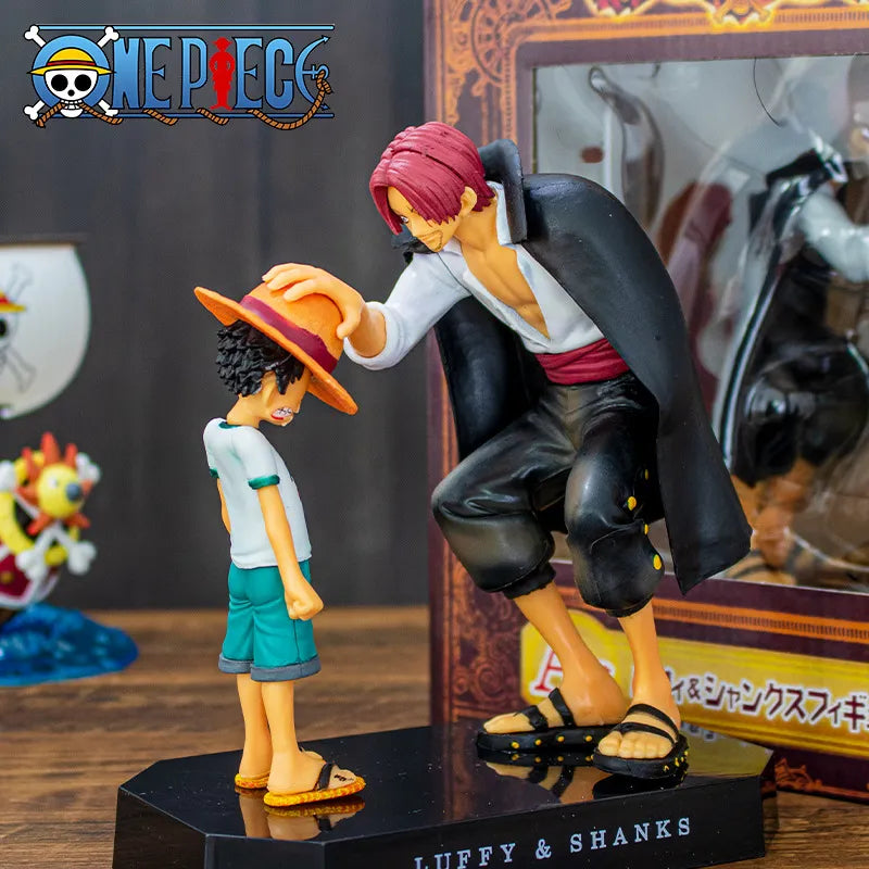 One Piece Luffy and Shanks 8" Multi-Figure Set at TheGroovyGaijin