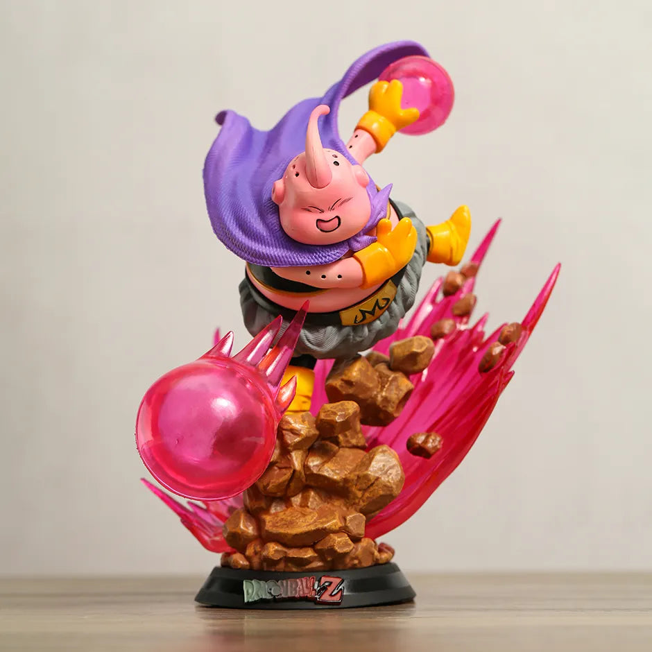 Dragon Ball Z Battle Majin Buu Fat Boo Light Up 8.3" Anime Figure at TheGroovyGaijin